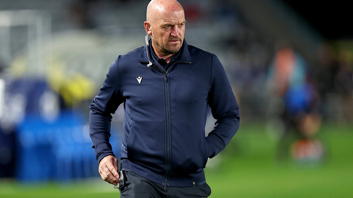 'I'm not going to answer that just now...' Gregor Townsend refuses to be drawn on future after Scotland tour finishes with victory over Samoa