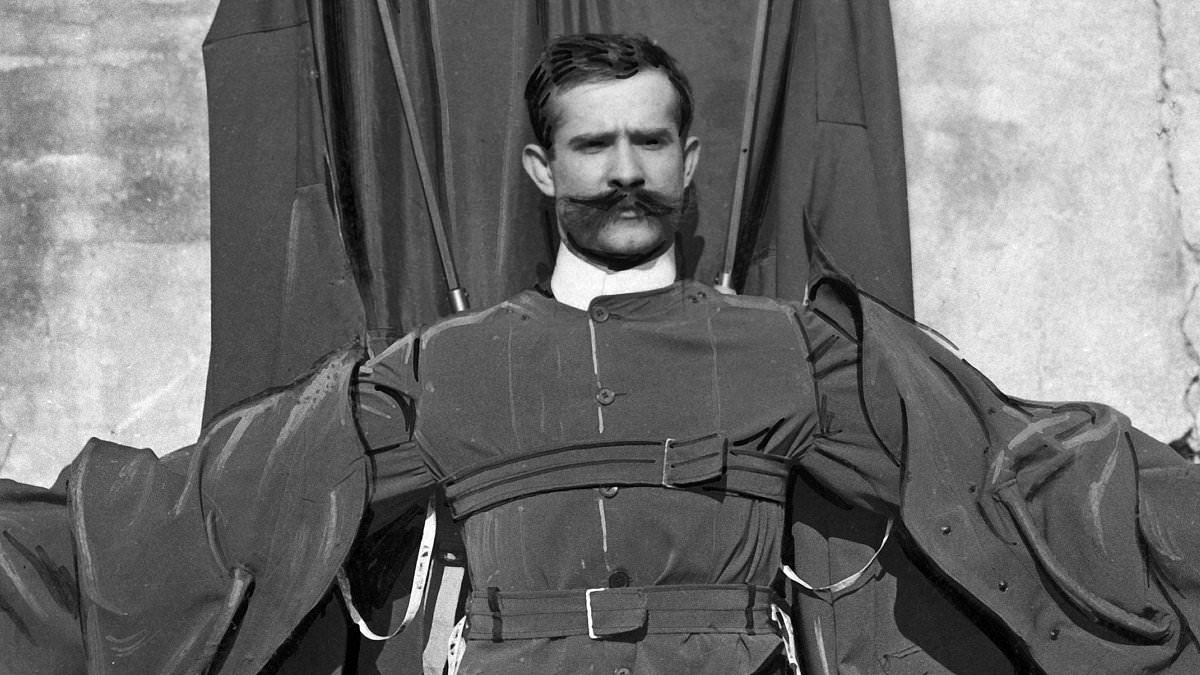 The tragic daredevils who came a cropper before Felix Baumgartner: From Eiffel Tower 'parachute' jumper to ageing scion of the 'Flying Wallendas'