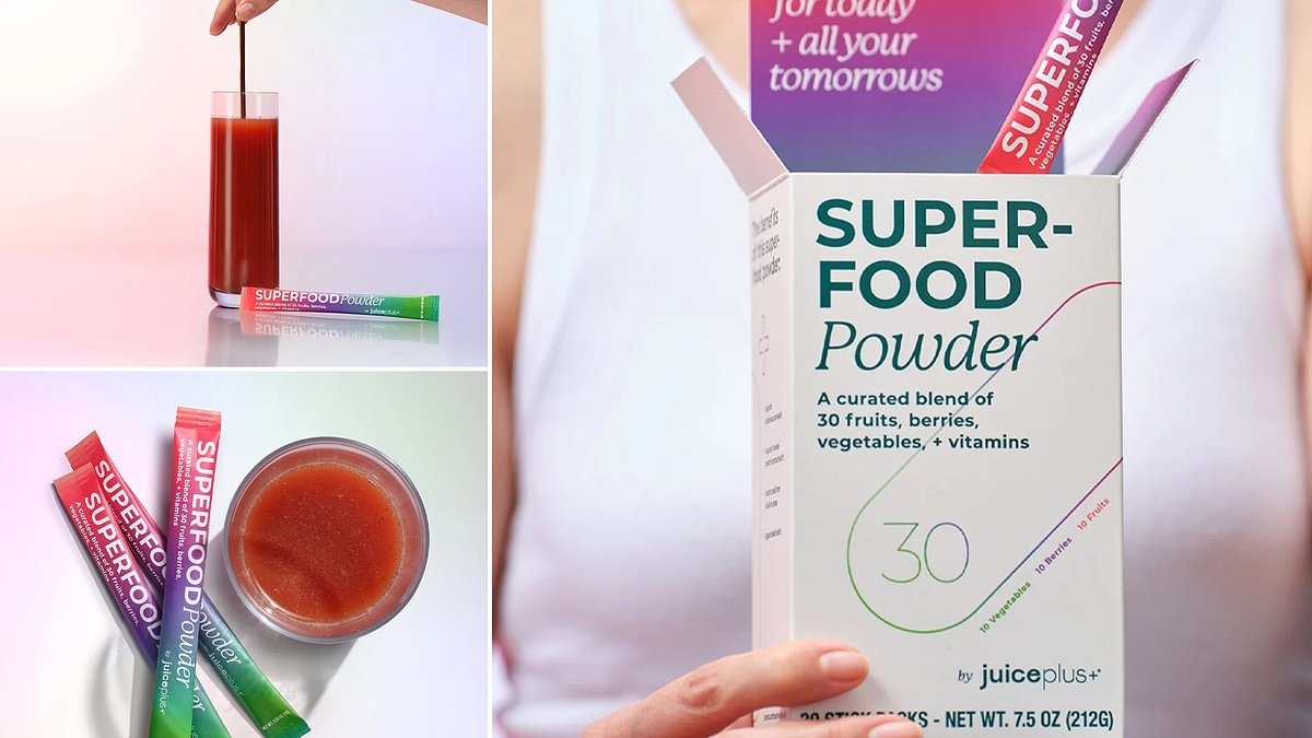 One glass, 30 fruits and vegetables: Sip your way to strength with the antioxidant drink that boosts heart health and immunity