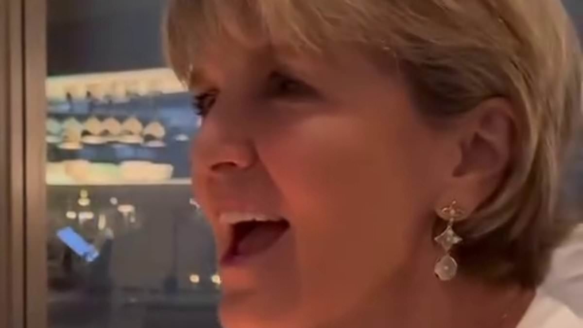 Julie Bishop celebrates her 69th birthday in style as she lives it up on lavish Dubai getaway