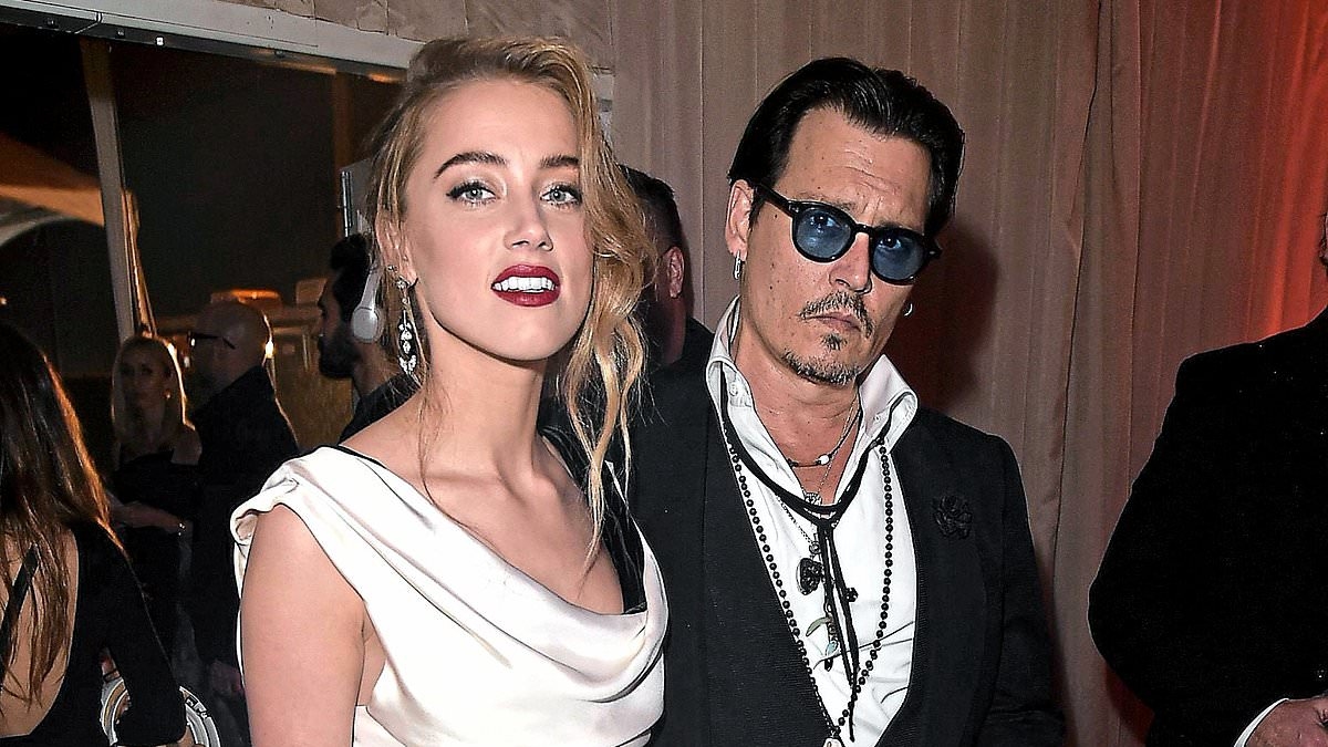 The rented mansion was splattered with blood and strewn with broken glass. Johnny Depp's severed fingertip was wrapped in a paper towel... 'Safe to say we've lost our deposit!' his butler sighed