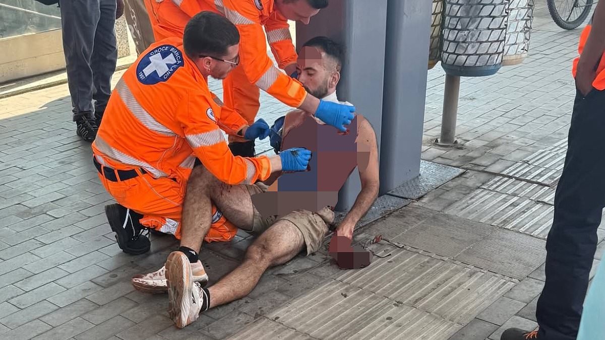 American stabbed in the neck by migrants while vacationing in Italy