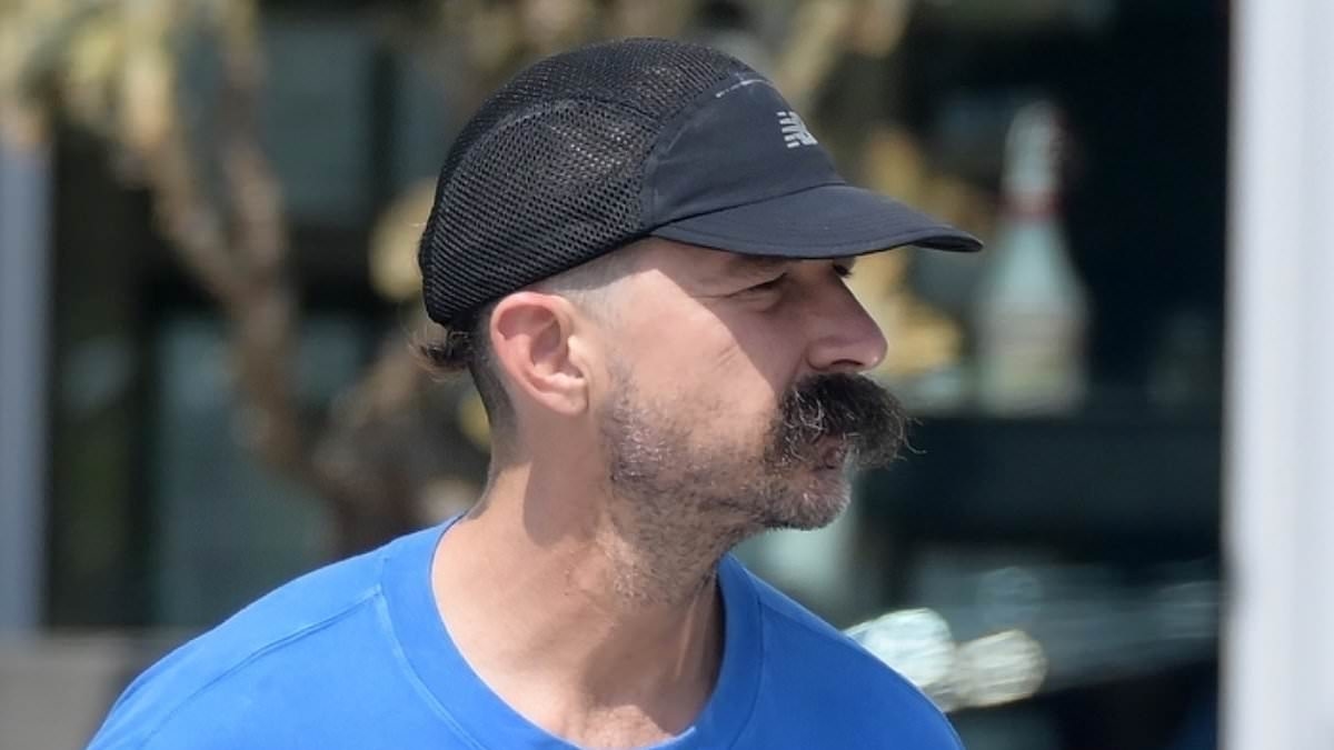 Shia LaBeouf is a Lion at heart as he picks up groceries with wife Mia Goth