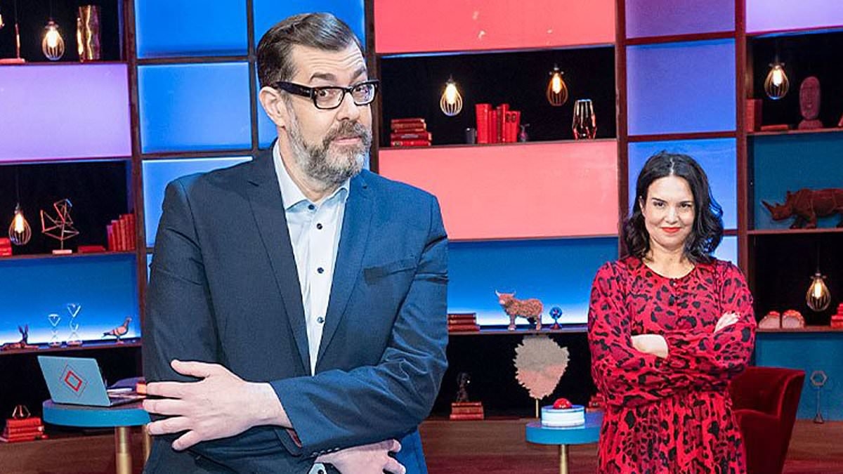 Richard Osman says he pined for wife Ingrid Oliver for a year before meeting on the set of his BBC show - after therapist told him his 'journey would only end when he found love'