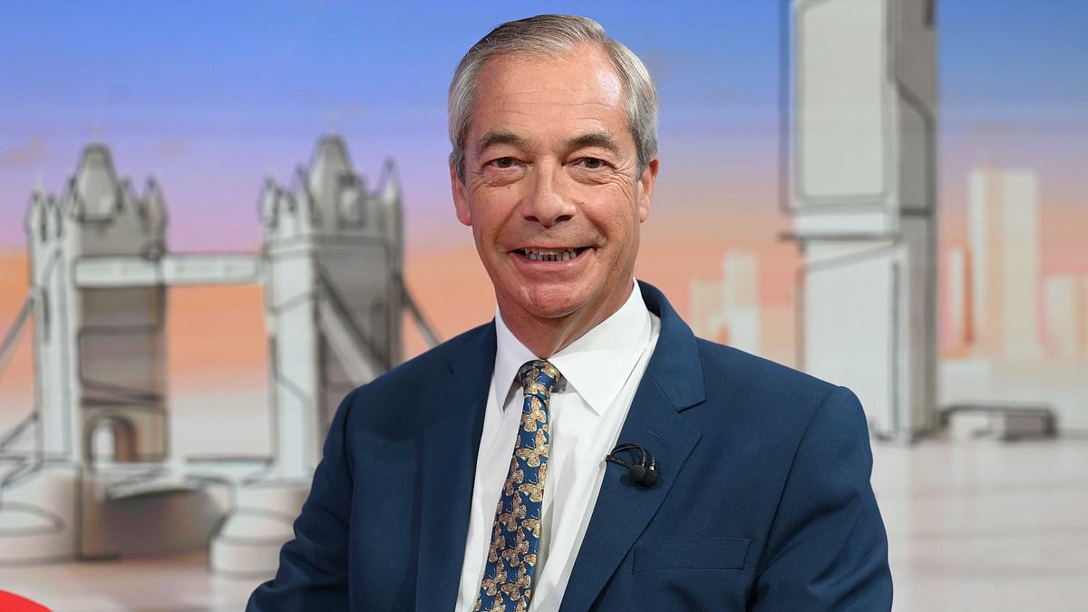 Nigel Farage says ministers are 'defrauding' taxpayer out of billions to fund green energy - as he says water firms should be part-nationalised (at a cost of £50billion)