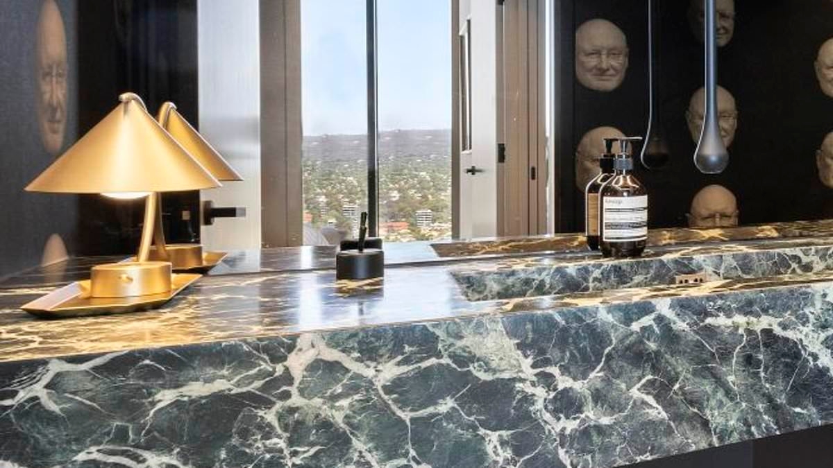 Lush multi-million dollar penthouse hits the market in Adelaide - but there's one creepy detail you have to see to believe