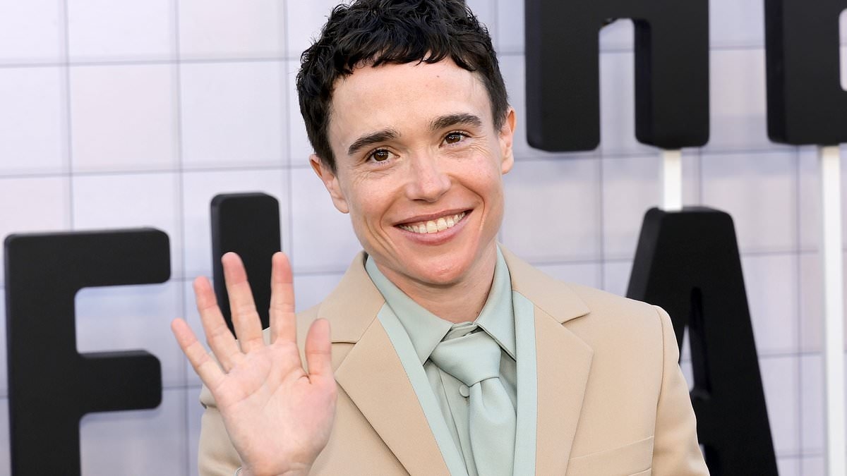 Primary school hails trans actor Elliot Page in lesson about masculinity for showing it can 'mean softness and strength'