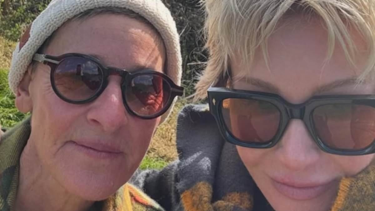 EXCLUSIVE Ellen DeGeneres's £15m Cotswolds farmhouse where she fled after Trump won US election goes on the market - as TV star confirms she's 'staying in the UK for good'
