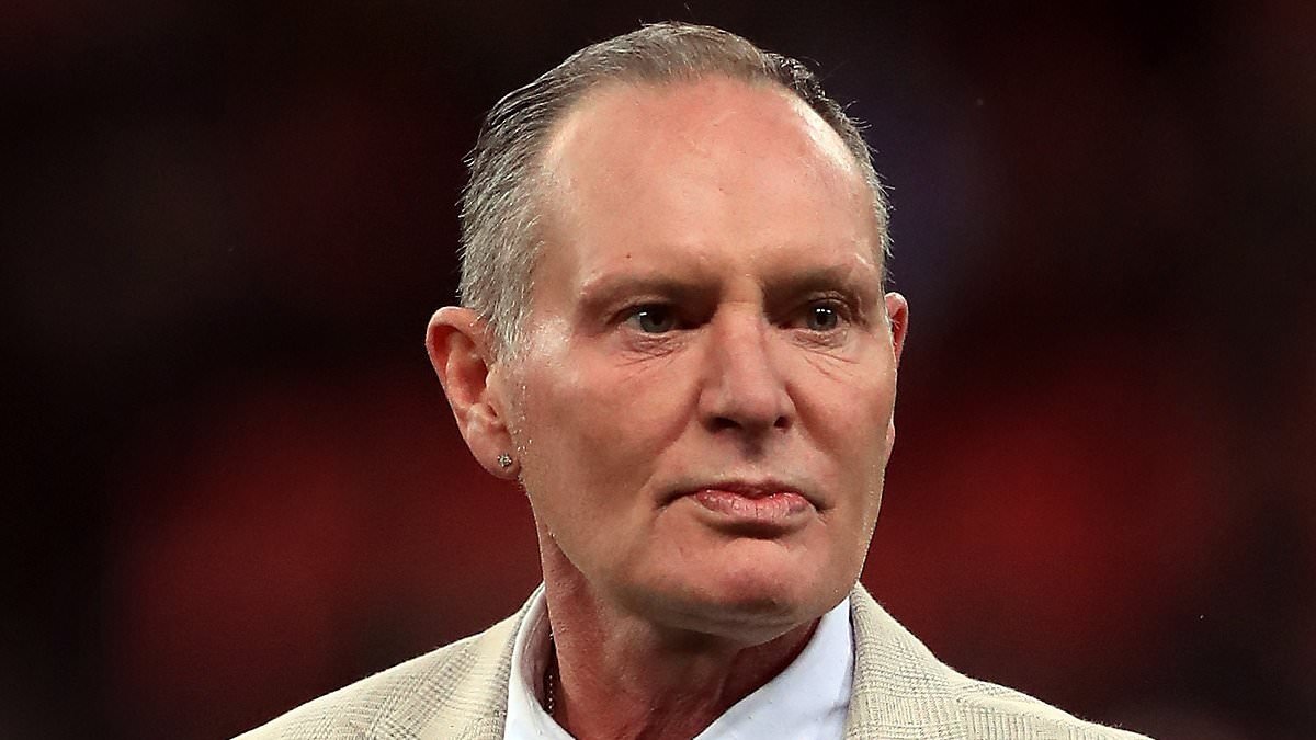Paul Gascoigne 'gives update to friends from hospital' after England legend was rushed to intensive care after collapsing at home