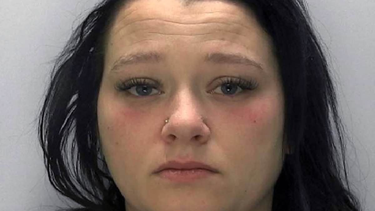 Cocaine-snorting mother, 28, who shook her baby daughter to death before trying to cover it up with 'spiral of lies' is jailed