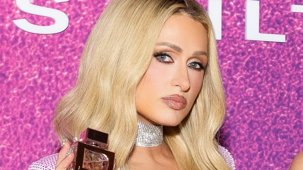Paris Hilton parties with Machine Gun Kelly at Jeremy Scott's birthday bash
