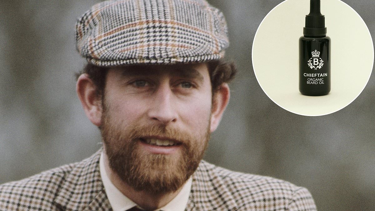 Your Midgesty! King launches own beard grooming products - made from a midge-repellant plant grown on Balmoral