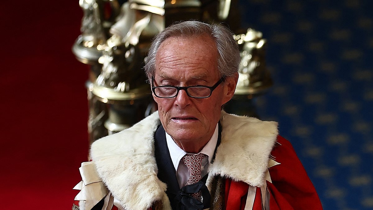 QUENTIN LETTS: At 4.25pm, 800 years of history drew to a close. Exit the dukes and earls