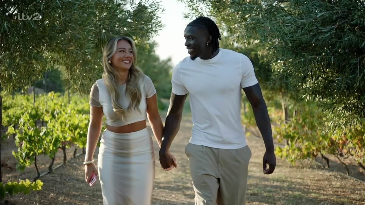 Love Island fans accuse Dejon of 'planning to win £50k' as he asks Meg to be his girlfriend just weeks before the final