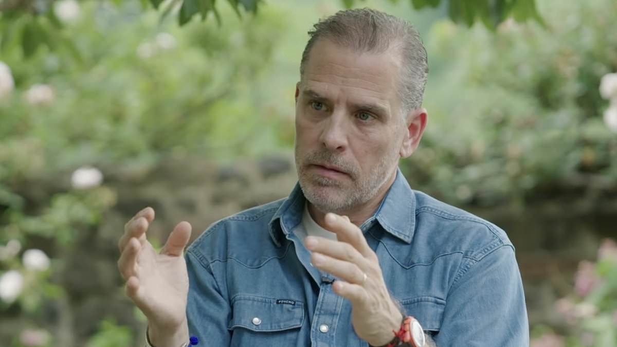 Hunter Biden says Joe's use of Ambien fueled his disastrous Trump debate as he explains how to COOK crack in wild interview