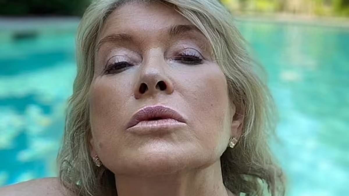 Martha Stewart enjoys a 'tryst' with hunky mystery man in Sydney mansion - but all is not what it seems