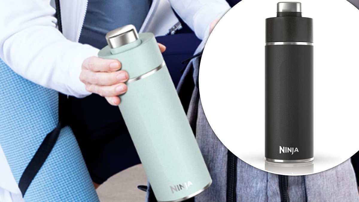 This £34.99 Ninja travel bottle is flying off the shelves this summer - it keeps drinks ice cold and fizzy for HOURS