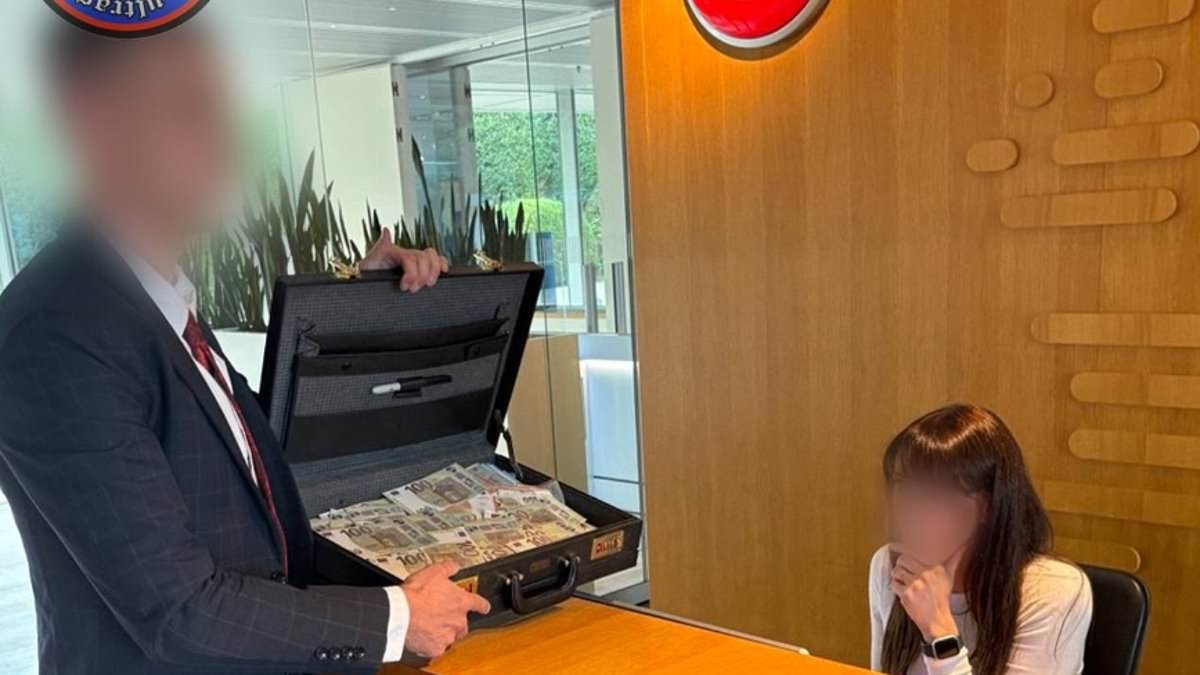 Crystal Palace fans deliver suitcase of FAKE MONEY to UEFA headquarters in protest of Europa League demotion