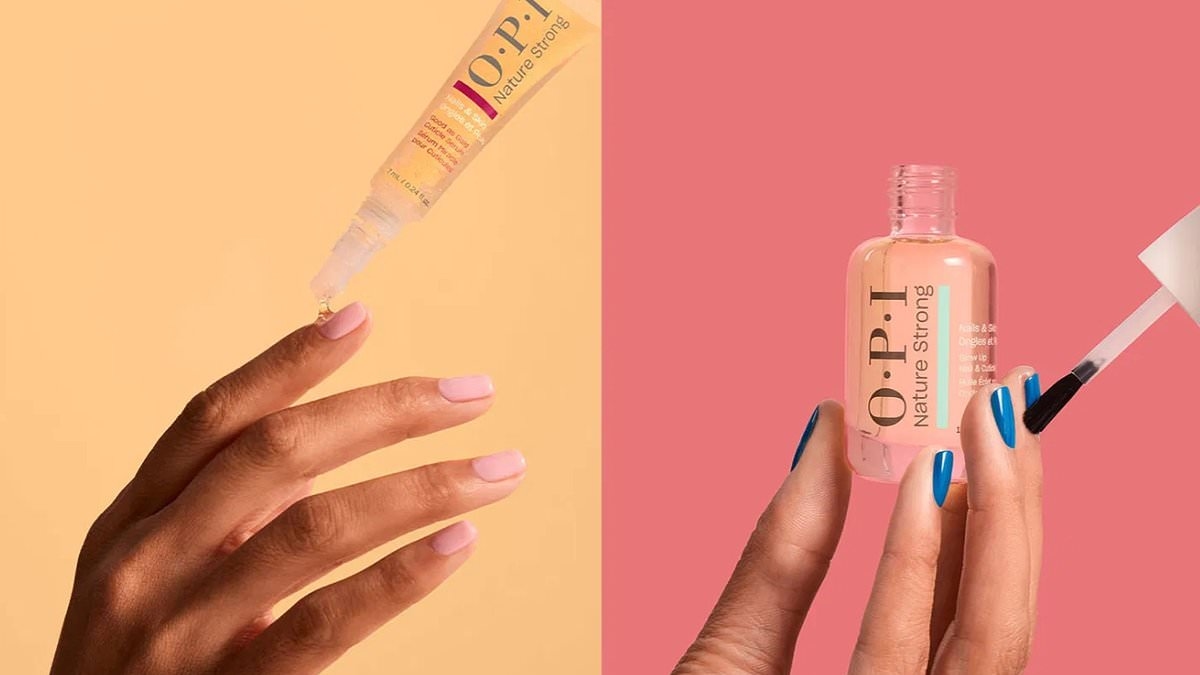 OPI's £30 nail strengthener sells every SIX minutes - now they've dropped a new line of cuticle care that could extend the life of your manicure
