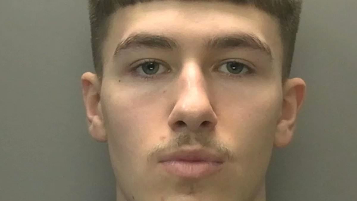 Horrendous moment teen nicknamed 'Rambo' slashes victim's face with deadly machete in case of mistaken identity as he is locked up for six years