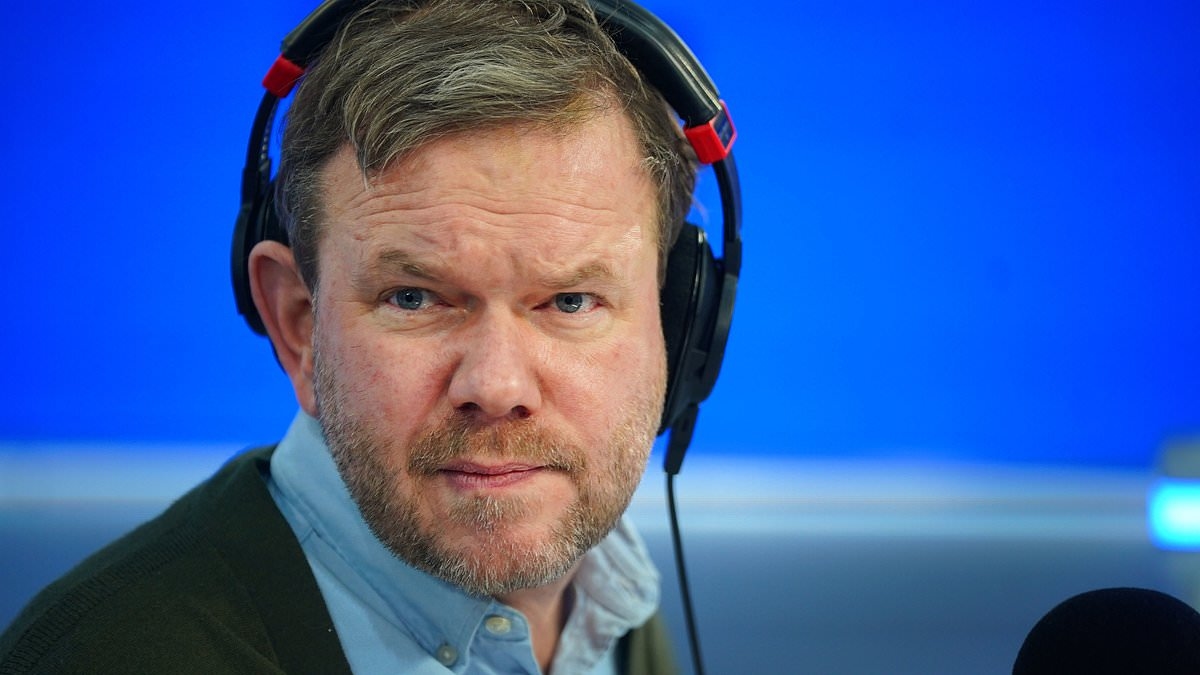 Ofcom receives complaints after LBC host James O'Brien read out antisemitic message about Jewish children - as he issues apology