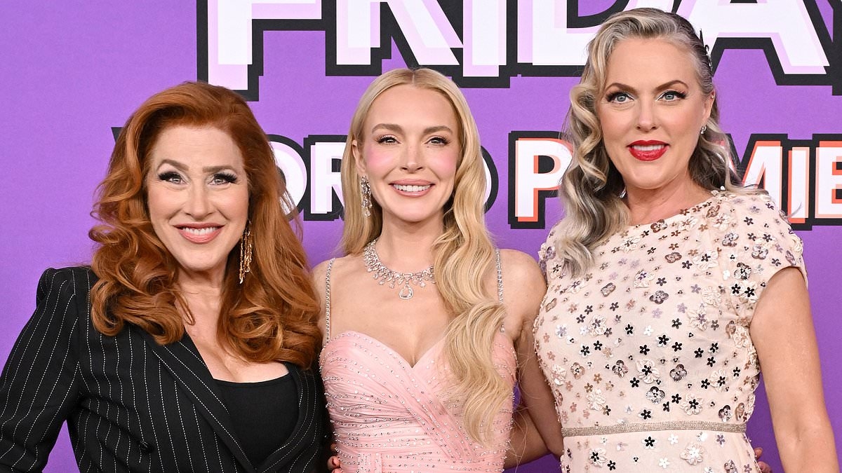 Parent Trap reunion! Lindsay Lohan supported by two co-stars from iconic film at Freakier Friday premiere
