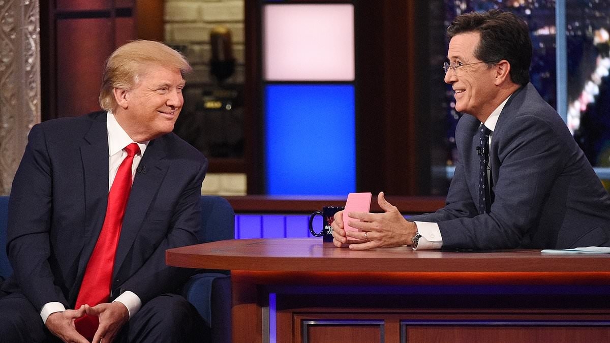 Stephen Colbert will win SYMPATHY Emmy after axing of his show triggered Trump gloating, industry expert predicts