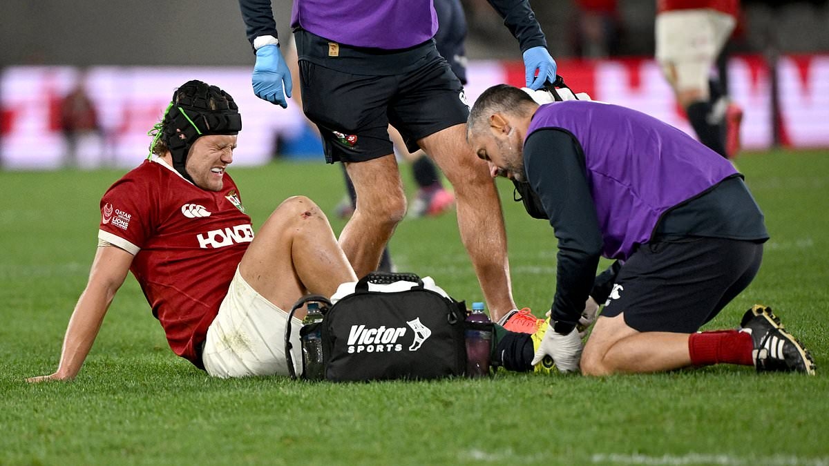 'GUTTED IT ENDED THE WAY IT DID ...' Stricken Darcy Graham admits his tour with British and Irish Lions is over