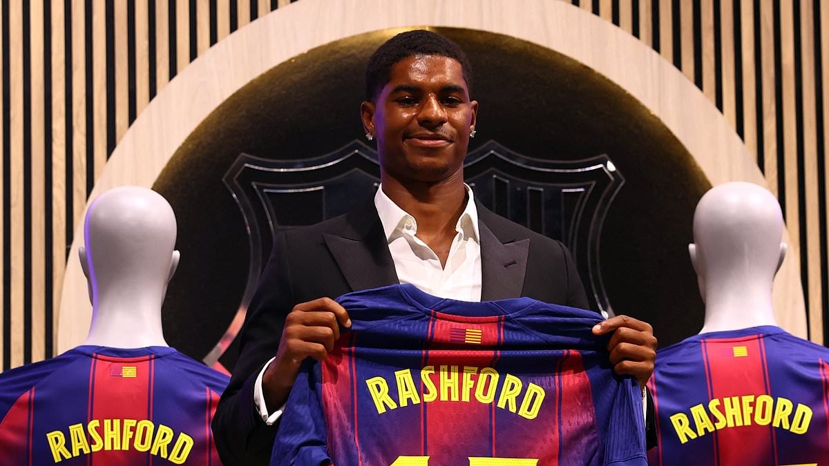 Marcus Rashford looks like a man reborn after leaving Man United for Barcelona... this opening chapter to his new life in Spain could scarcely have gone better, writes NATHAN SALT