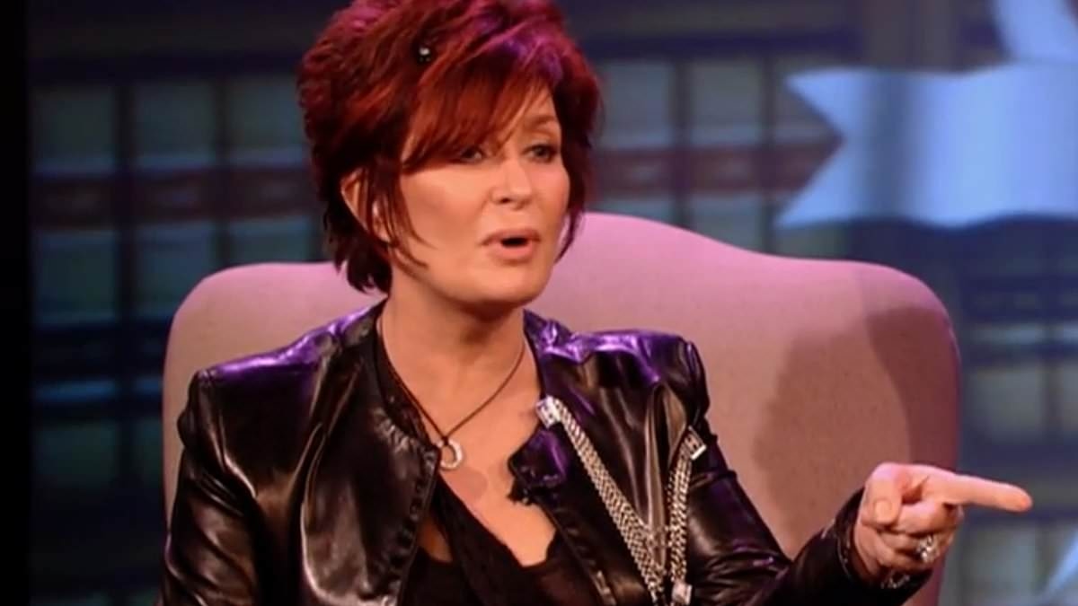 Moment Sharon Osbourne beats up reality star to protect Ozzy goes viral after his death
