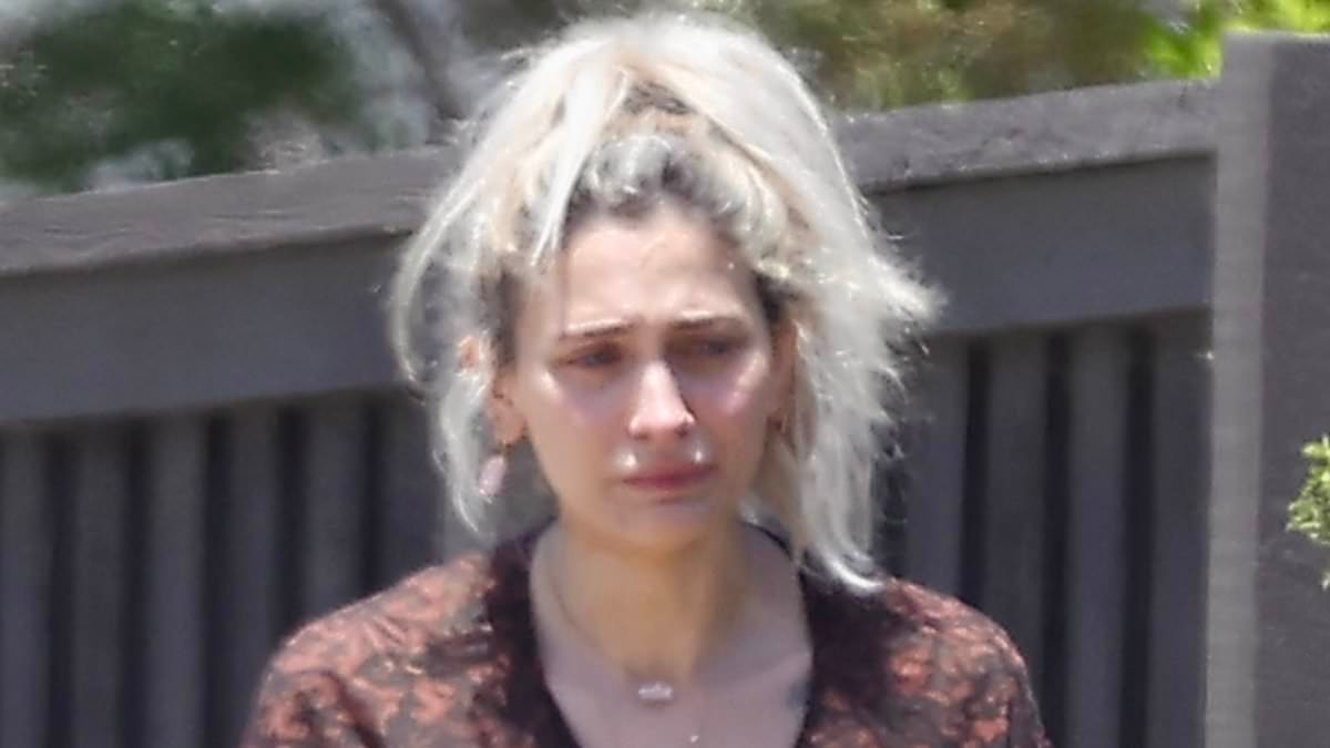 Paris Jackson sparks concern as she appears to cry during solo stroll weeks after anniversary of dad Michael's death