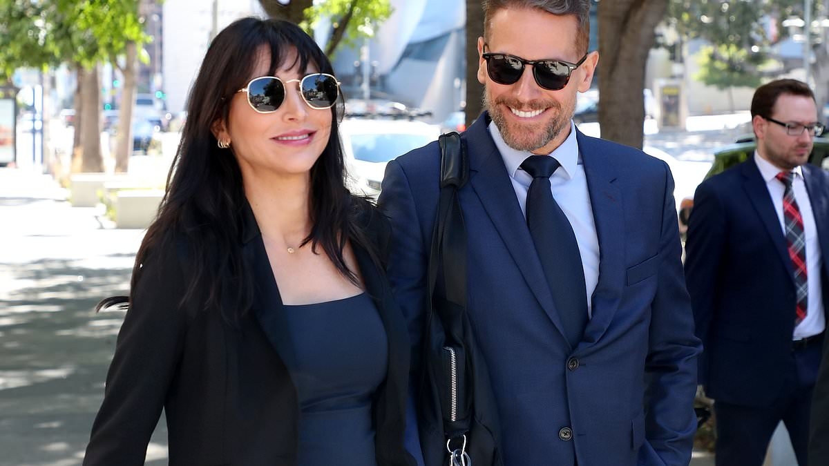 Ioan Gruffudd faces off with ex Alice Evans during tense court appearance amid claims divorce left her 'penniless'