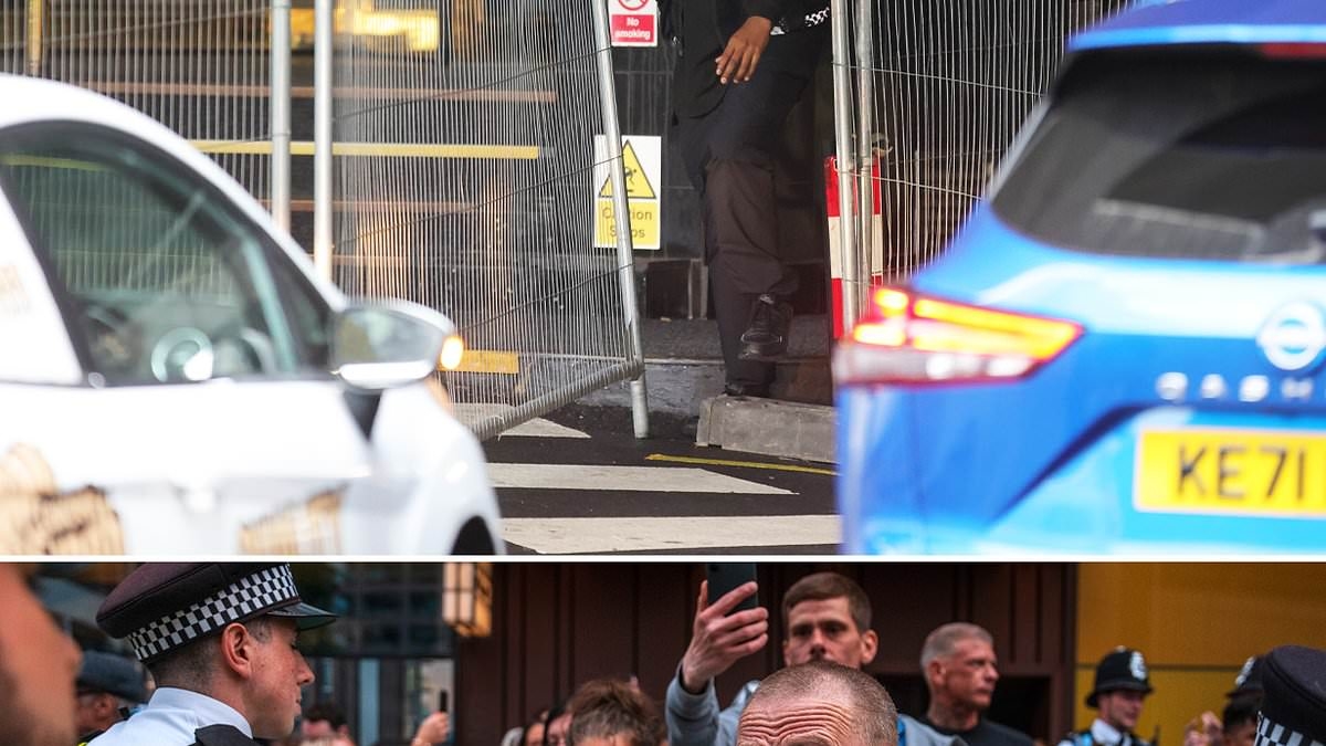 New clashes outside London hotel housing migrants