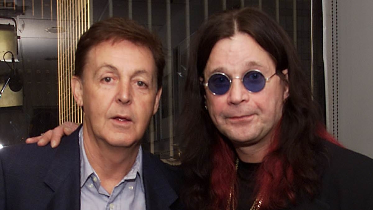 How Ozzy Osbourne was inspired by Paul McCartney until his final days: Black Sabbath star shared hopes of 'dream' collaboration with Beatles star weeks before his death and asked for band's track to be played at his funeral