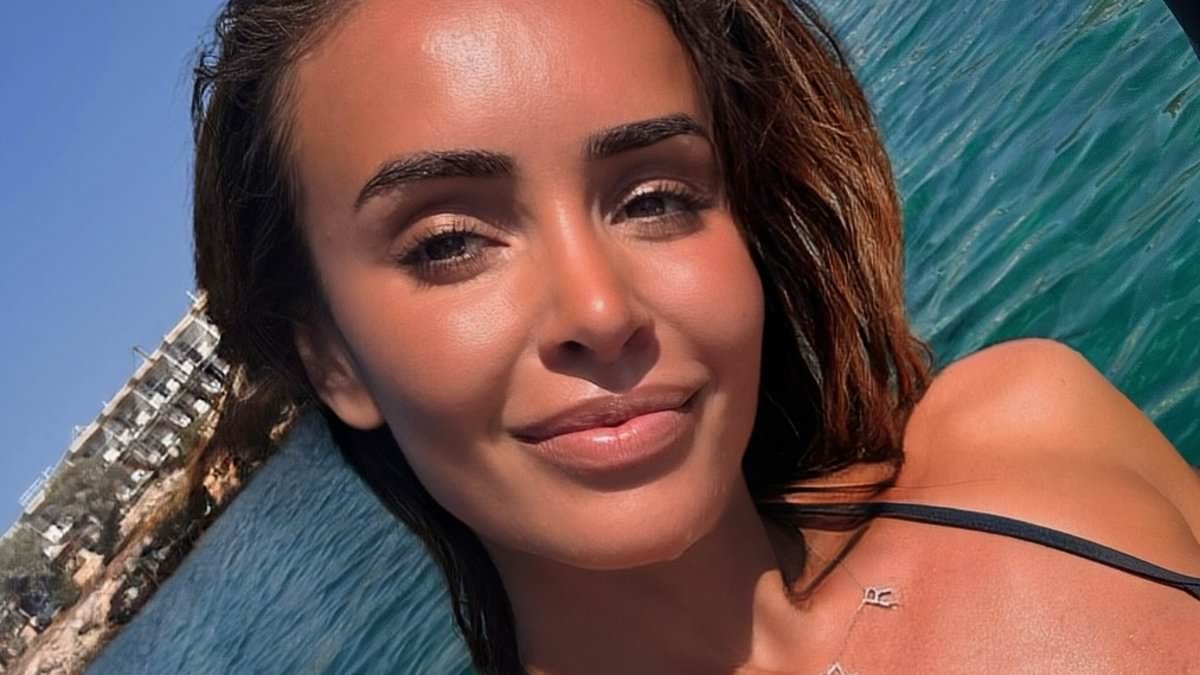 My Kitchen Rules star Zana Pali hints at new romance as she shares bikini photos on holiday in Greece after her split from husband Gianni Romano