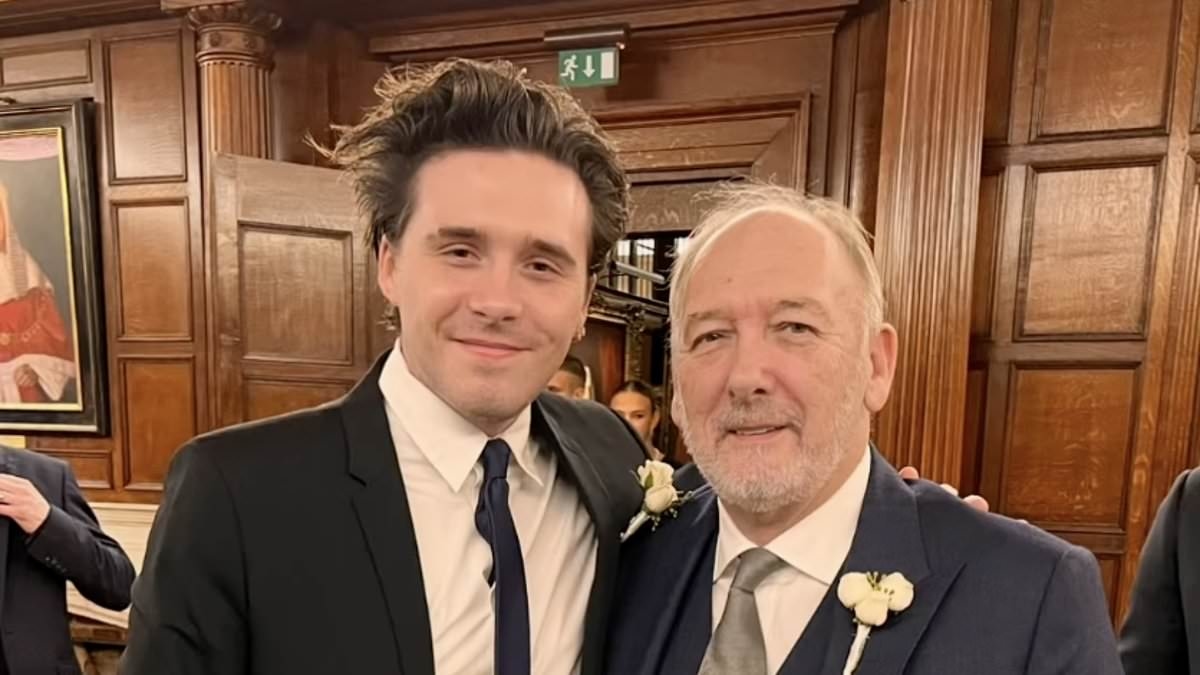 Brooklyn Beckham shares sweet birthday post for his grandad Ted amid family rift - while estranged mum Victoria snubs chef from her tribute