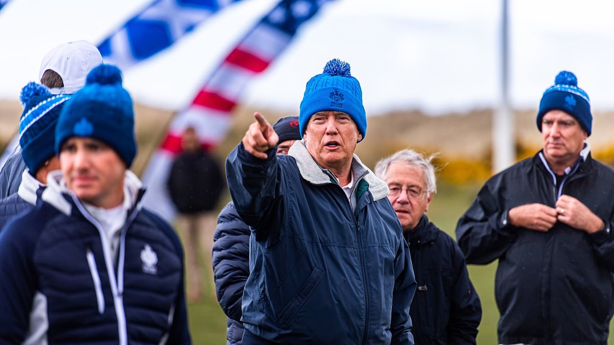 Trump's journey to opening his new Scottish golf course