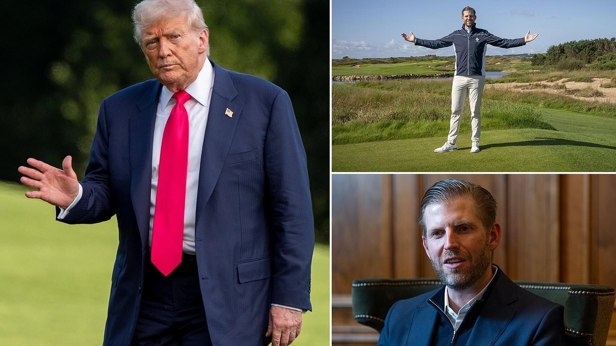 American President Donald Trump has waited 'for years' to return to Scotland