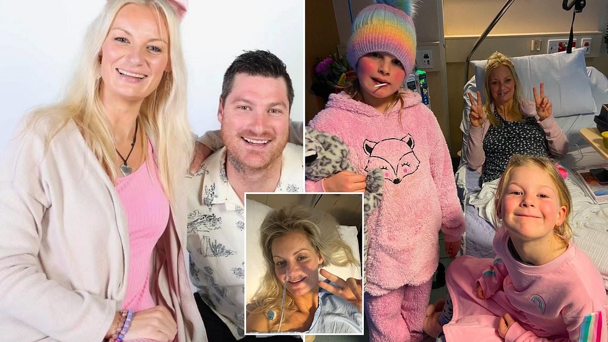 Fit Aussie mum, 39, given shock bowel cancer diagnosis after ignoring a common symptom - now she's fighting for time with her two young daughters