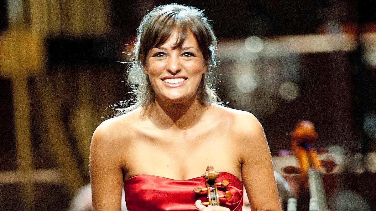 Top violinist Nicola Benedetti confirms she IS married to jazz musician 25 years her senior who she met when she was just 17 - and they have a baby daughter