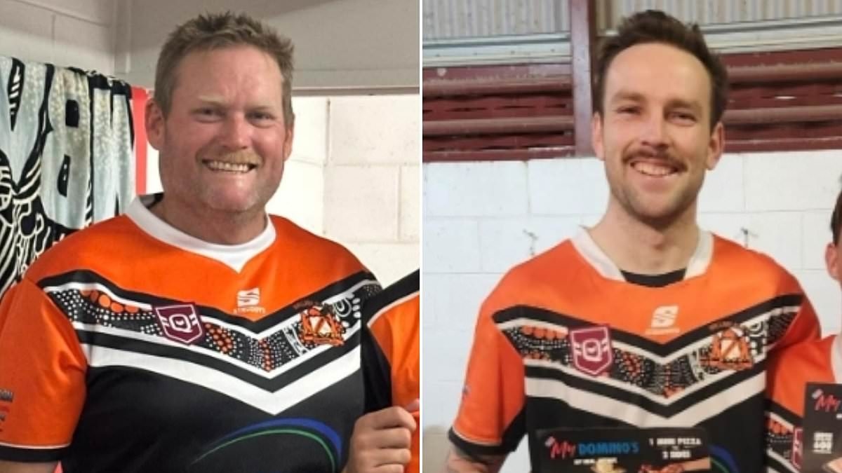 Footy fan is hailed as a hero after helping save the life of player who dodged death by MILLIMETRES in horror on-field incident
