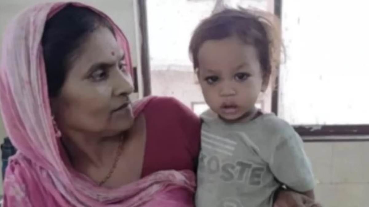 Toddler bites cobra to death after venomous 3ft-long snake coiled itself around his hands in India