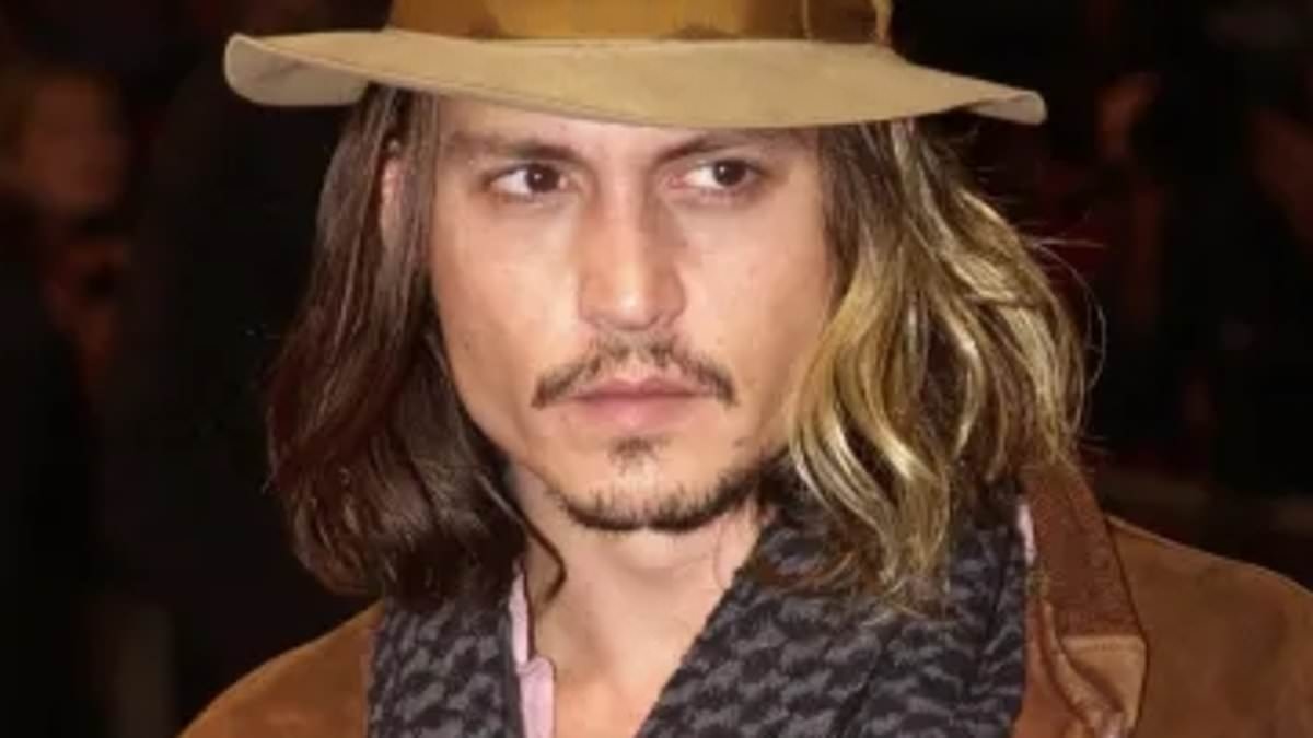 Johnny Depp, 62, doesn't look like this anymore as he embraces a grungy rock star image for surprise appearance