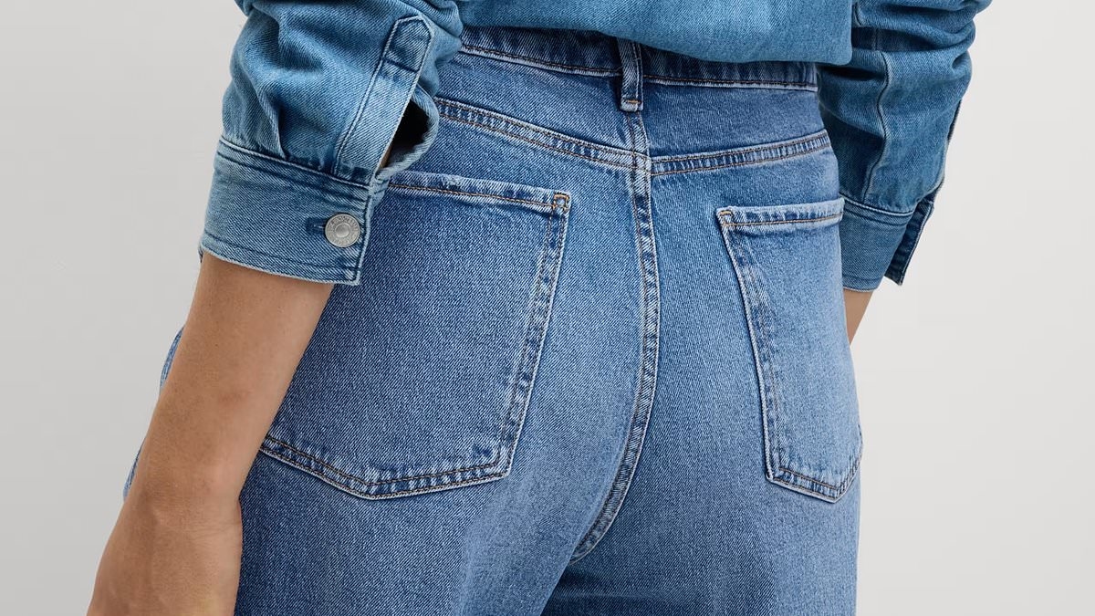 The universally flattering M&S 'carrot jeans' are finally back in stock - but you'll have to be quick