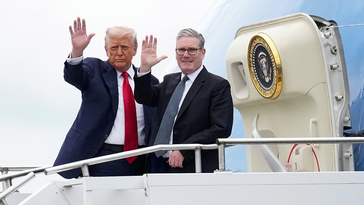 Trump tells 'Sir Flip Flop' Keir Starmer how to see off Farage: US President tells PM to cut taxes and tackle 'ruinous' immigration if he ever wants to bury Reform UK in the polls
