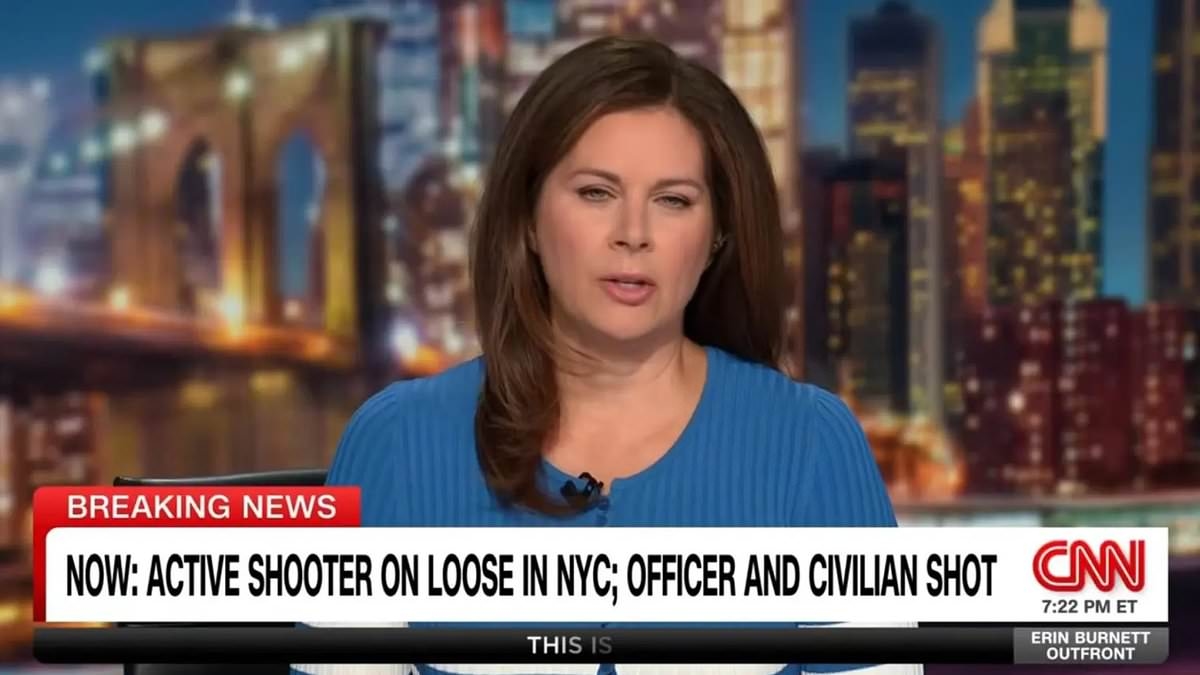 CNN anchor Erin Burnett blasted for describing NYC shooter as 'possibly white'