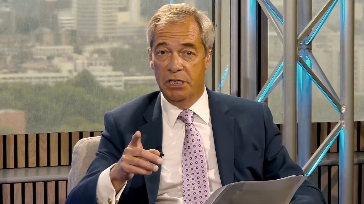 Nigel Farage claims Labour are 'hiding behind children while attacking free speech' amid Savile slur row