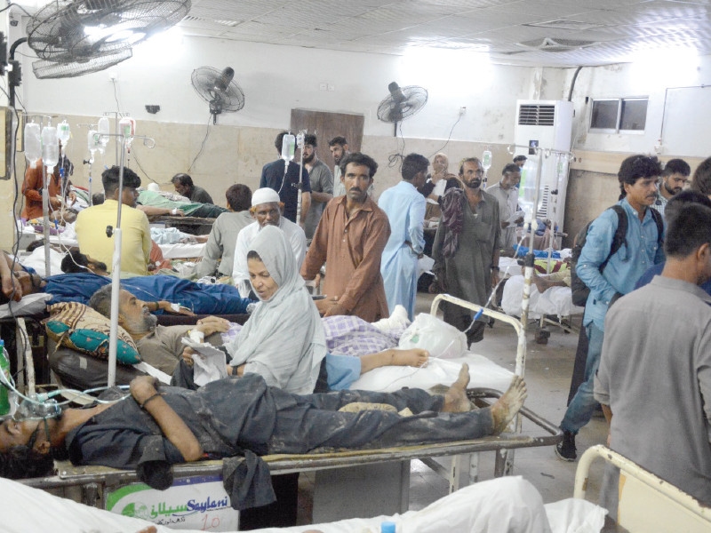 Gluttony lands many in hospitals