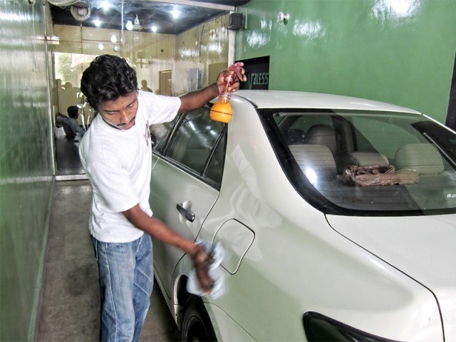 Water recycling plan at car wash stations stalls