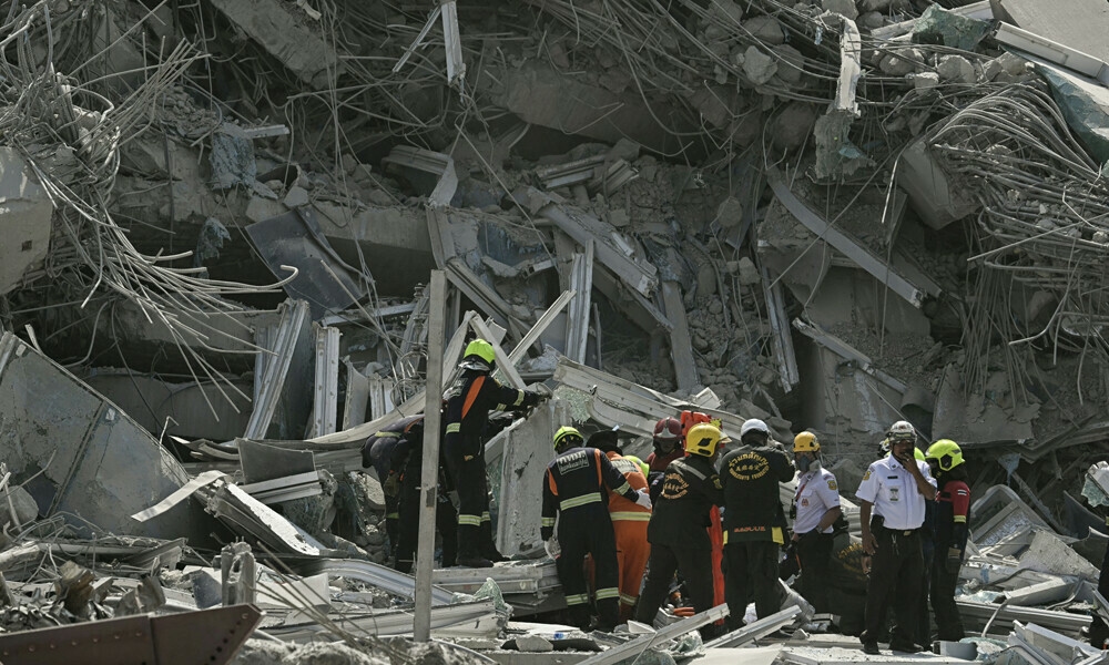 Deadly Myanmar quake shakes Southeast Asia, 81 feared trapped in Bangkok collapse